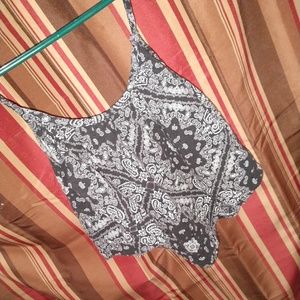 Bandana crop top